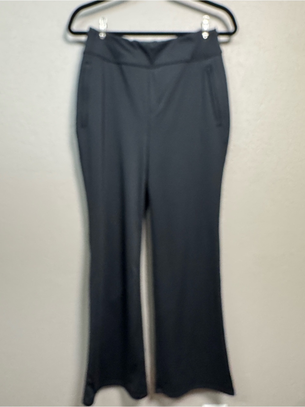 HALARA Black Boot Cut Ponte Pants